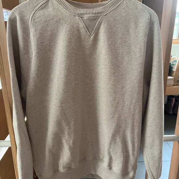 J.Crew Vintage Fleece Crewneck Sweatshirt Heather Gray Size M - Picture 3 of 8
